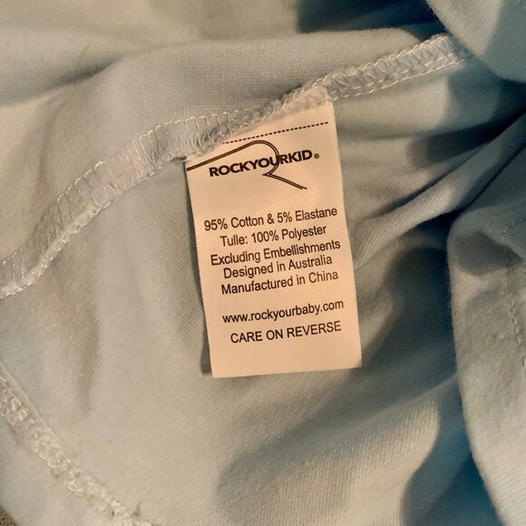 ROCK YOUR BABY X DISNEY Cinderella Tutu Dress Girls 6 Princess Tulle Kid Girl - Picture 10 of 10